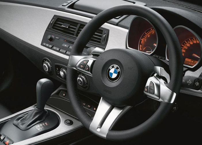 BMW montre de belles finitions à l'intérieur da sa Z4
